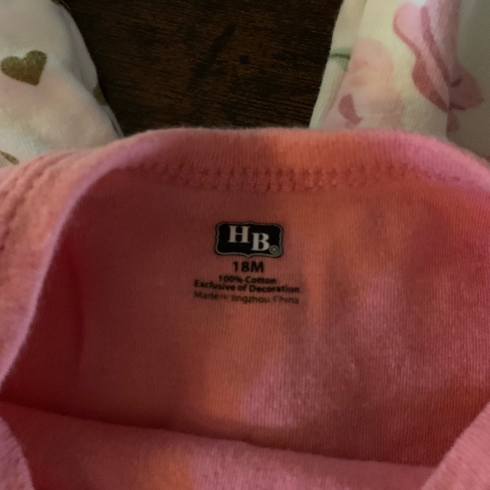 5/$25 sale — Hudson baby onesie set - 18M - Picture 2 of 3